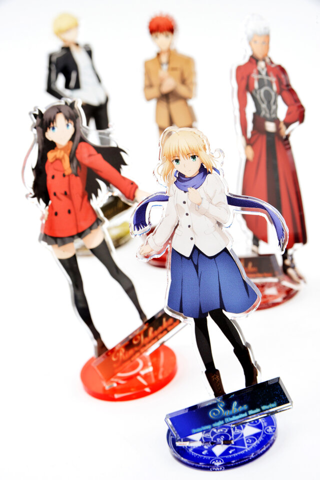 アニメ「Fate/stay night」アクリルフィギュアコレクションが7月下旬に登場