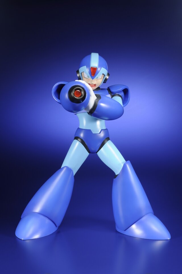 『ロックマンX』エックスが約40cm超の巨大フィギュアに！ギガンティックとして6月下旬発売