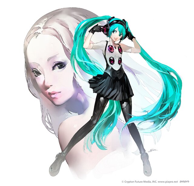 アトラス副島成記による 初音ミク 安室奈美恵コラボイラスト公開 インサイド