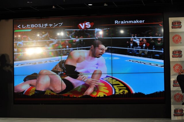 【レポート】新日の新作ゲーム『プロレスやろうぜ！』を棚橋選手が逸材チェック