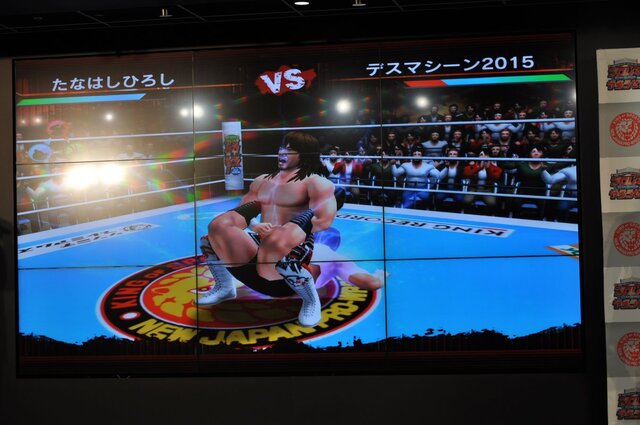 【レポート】新日の新作ゲーム『プロレスやろうぜ！』を棚橋選手が逸材チェック