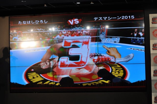 【レポート】新日の新作ゲーム『プロレスやろうぜ！』を棚橋選手が逸材チェック