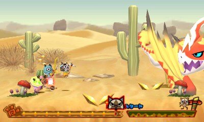 3DS『ぽかぽかアイルー村DX』に『MH4G』のアイルーやモンスターが新登場