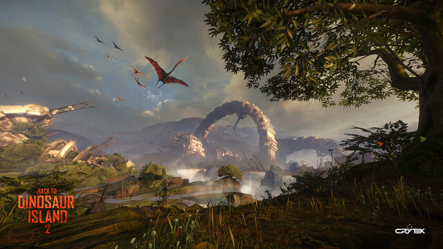 【E3 2015】あまりにリアルな体験に立体視であることも忘れる!? Crytekが作ったVRゲーム『Back to Dinosaur Island 2』を体験