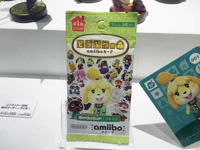 「あみぐるみヨッシー」など最新amiiboや3DSリーダーも展示、WHFの任天堂ブース