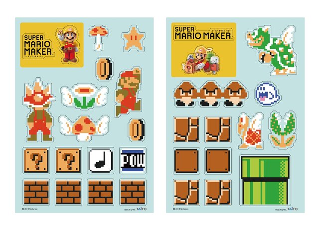 タイトー『スーパーマリオ』30周年記念グッズがプライズに登場、フィギュアやステッカーなど