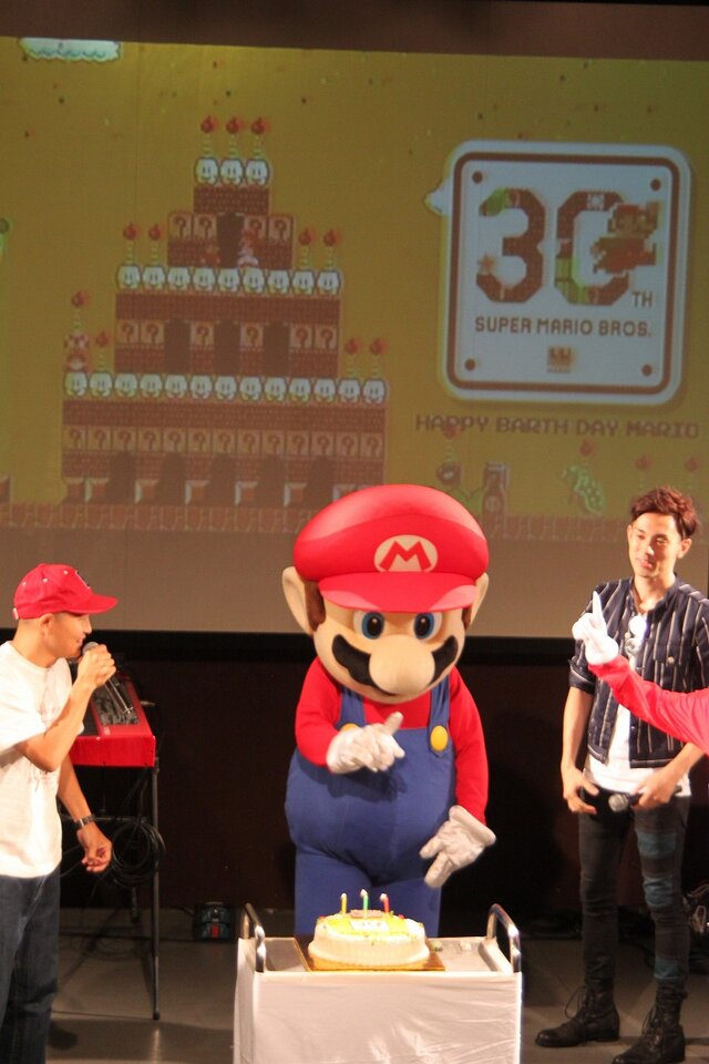 【スーパーマリオ30祭】ハッピーバースディでマリオの誕生日を祝福、宮本茂氏も「じーんときた」