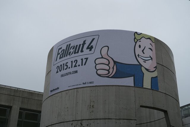 【TGS 2015】もうすぐスタート！『Fallout 4』が今年の会場をジャック