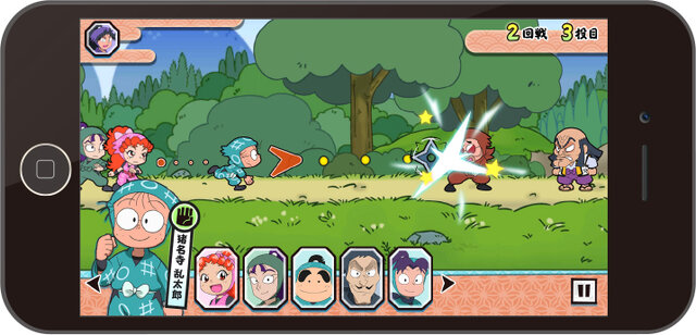 Tgs15 忍たま乱太郎ふっとびパズル の段 が今秋配信 簡単操作のパズルゲーム インサイド