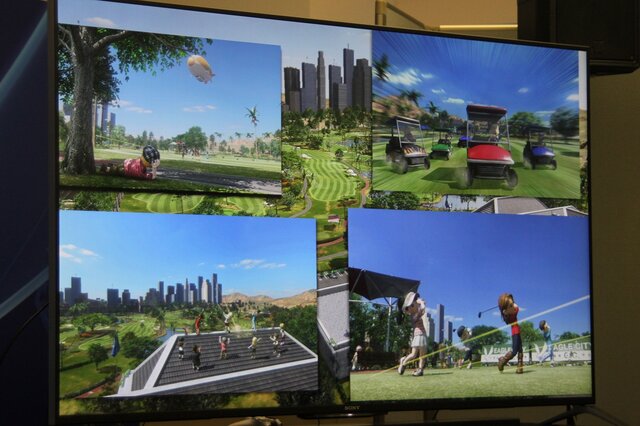 【TGS2015】ゴルフをする人も、そうでない人も　ゴルフ場で釣りやカートでも遊べちゃうPS4『NewみんなのGOLF』