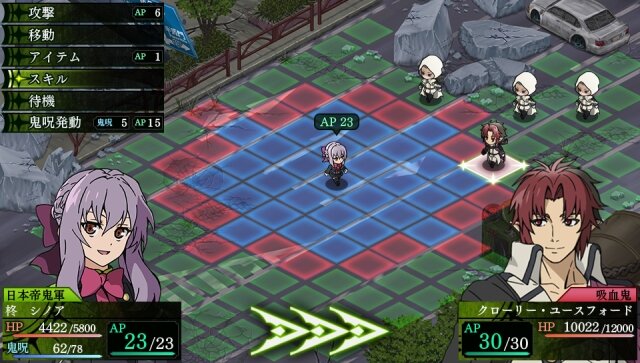 「終わりのセラフ」がPS Vitaで登場、…フルボイスのタクティクスバトルゲームに