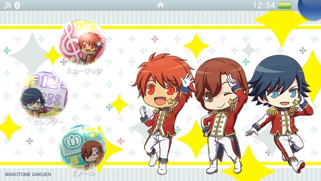 うたプリ Music3 コラボのps Vita本体が予約開始 デザインは王冠とマスコットキャラの2種類 7枚目の写真 画像 インサイド