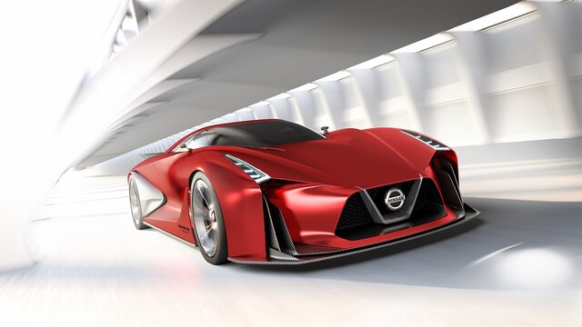 【東京モーターショー2015】日産が考える未来のスポーツカー「NISSAN CONCEPT 2020 VISION GRAN TURISMO」日本初公開