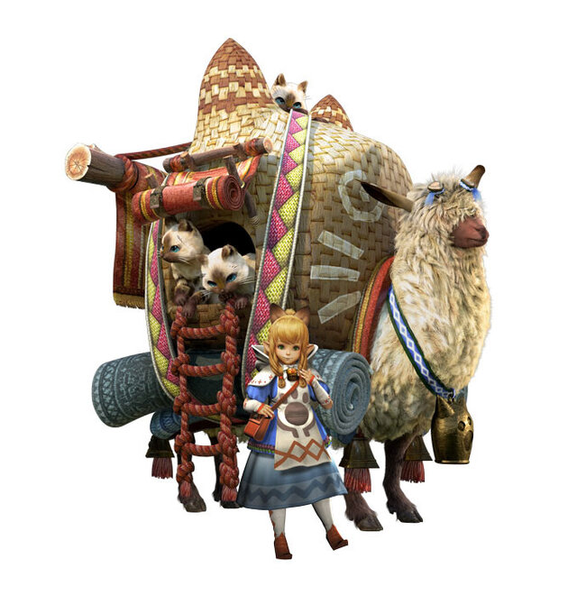 モンハン クロス オトモアイルーやニャンターの詳細公開 可愛いnpc ネコ嬢 もお披露目 インサイド