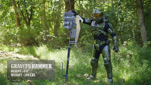 あの鍛冶屋が今度は『HALO』グラビティハンマーを制作 ― かなりの重量であらゆるものが粉々に