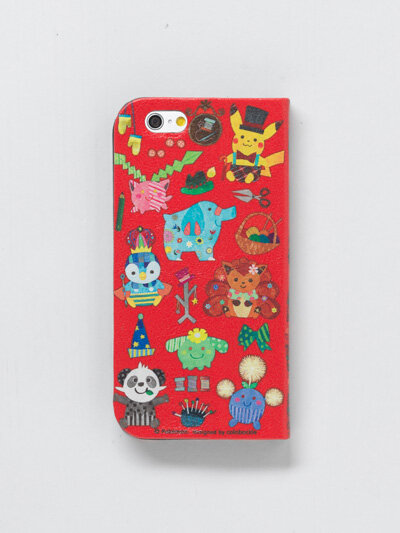 フリップケース iPhone 6 pokemon chiku-chiku sewing（ウラ）