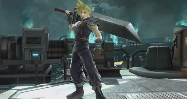 スマブラ For 3ds Wii U にff7の クラウド 参戦 その姿を動画で 3枚目の写真 画像 インサイド