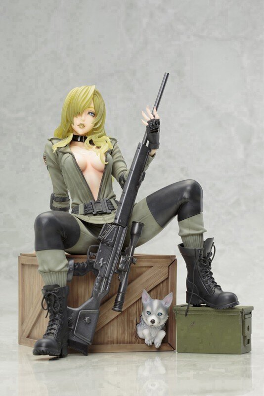 メタルギア ソリッド の スナイパーウルフ がなんと美少女フィギュアに 予約受付開始 インサイド