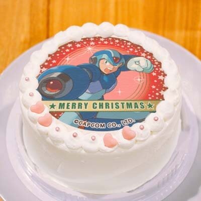 注目はロールちゃんのロールケーキ モンハン クロス ロックマン のクリスマスケーキが登場 13枚目の写真 画像 インサイド