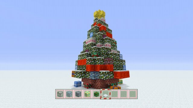 ブロックで再現された「マインクラフト クリスマスツリー」が東京赤坂サカスに登場、17日までの1週間限定