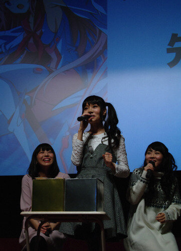 山本希望がツインテールでの出演を公約 「蒼の彼方のフォーリズム」先行上映会