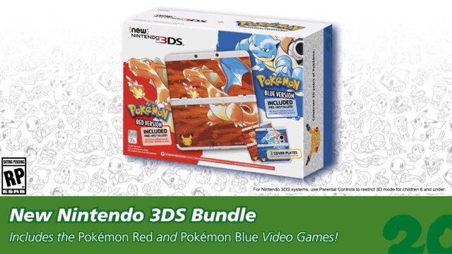 ポケモン 海外向けの周年記念グッズ情報が公開 New3ds同梱版や ねんどろいど レッド の新商品などが登場 2枚目の写真 画像 インサイド