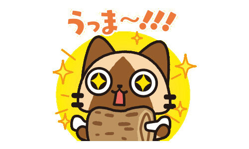 LINEスタンプ「アイルー 動くスタンプ」配信開始、表情豊かなアイルーがとにかくキュート！