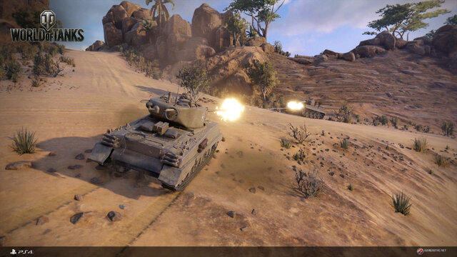 Ps4 World Of Tanks サービス開始 今なら 初代プレステ カラーの軽戦車貰える インサイド