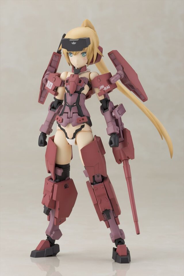 「フレームアームズ・ガール 迅雷」発売決定、デザイナーの島田フミカネによる「FA 轟雷」の改造作例がモチーフ