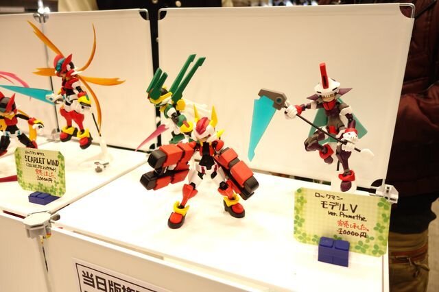 【WF2016冬】千値練が『エグゼ』を立体化！あのサイトスタイルも…会場で見つけた「ロックマン」フィギュアまとめ