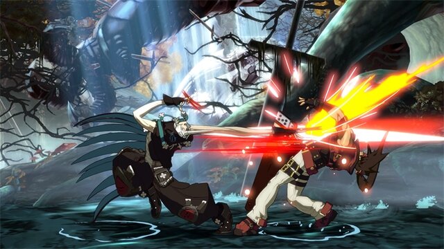Guilty Gear Xrd Revelator 攻撃を食らと強くなる レイヴン のバトルスタイル公開 長いリーチと飛び道具が特徴 5枚目の写真 画像 インサイド