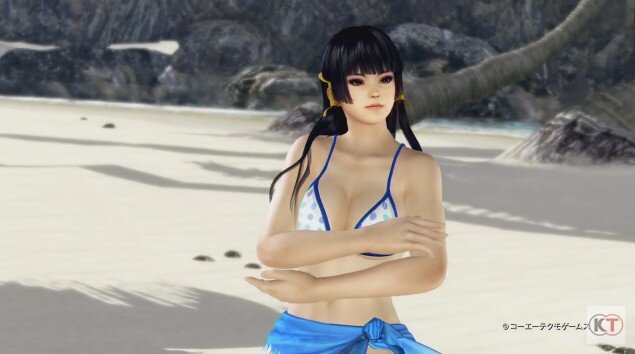 『DOA Xtreme 3』女天狗の魅惑的な水着姿を最新映像で！「人間として、この島で過ごすとしようぞ」