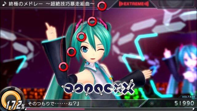 『初音ミク -Project DIVA- X』収録メドレー楽曲や新たなモジュールが公開、EXTREME譜面の攻略ポイントも