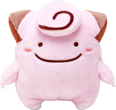 ポケモン新グッズ へんしん メタモン が可愛すぎる 頑張って変身したけど 顔だけはメタモンのまま という設定 5枚目の写真 画像 インサイド