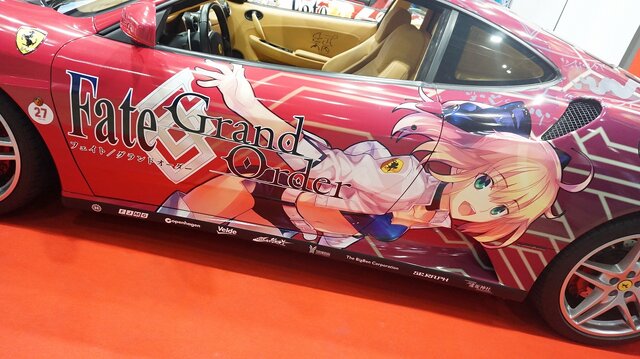 「AnimeJapan」に『Fate/Grand Order』の痛車や実寸サイズの宝具が登場!アニメ原画の展示も