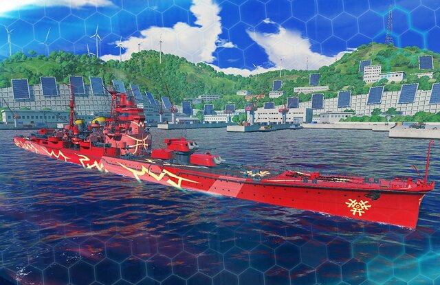 『World of Warships』4月1日より「アルペジオ」の「キリシマ」と「ハグロ」が登場！各メンタルモデルも