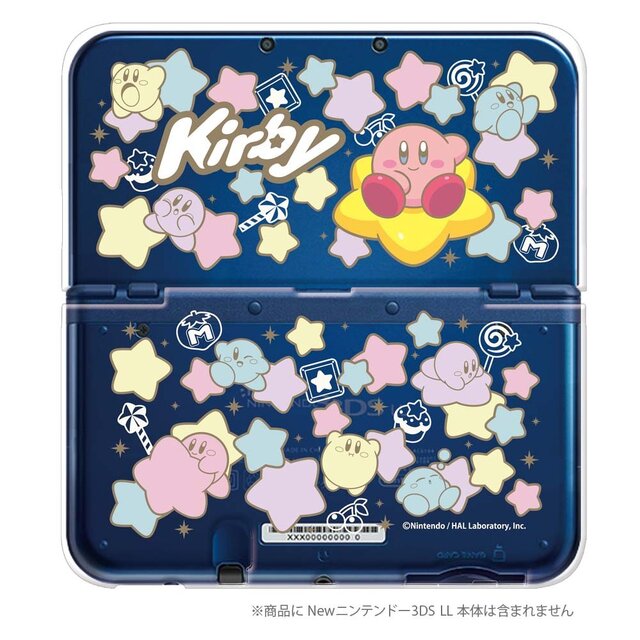 『星のカービィ』New3DS/LL用アクセサリー6月発売、ラインナップはボディカバー＆タッチペン