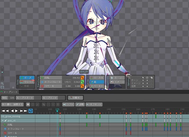 【特集】アニメーション制作ソフト「Spine」を使って、動くインサイドちゃんを作ってみた