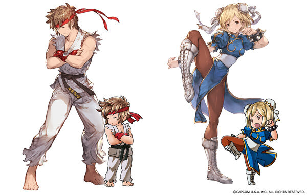 『グラブル』で『ストリートファイターV』コラボイベント開催決定、復刻イベントも同時開催