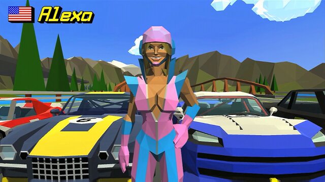 懐かしの“ローポリ”レースゲーム『Racing Apex』プロジェクト公開、90年代前半ACを再現