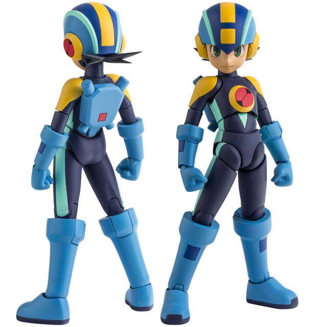可動フィギュア 4インチネル ロックマン エグゼ 8月発売 バスターやソードを構えたポーズも再現可能 2枚目の写真 画像 インサイド