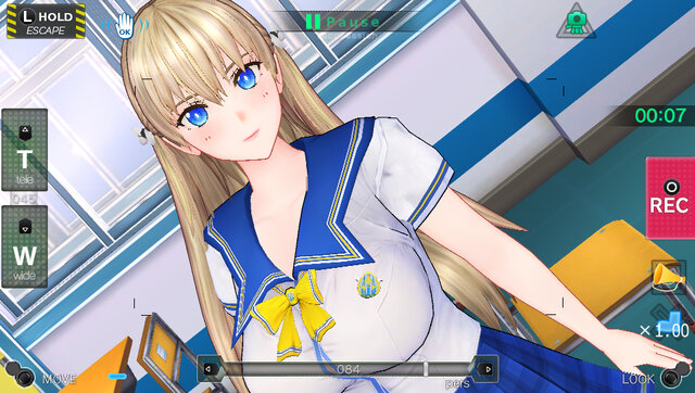 フォトカノ に続く恋愛adv レコラヴ 16年夏発売 Ps Vitaのモーションセンサーと連動した動画撮影がテーマ 6枚目の写真 画像 インサイド
