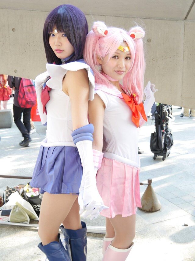 一之瀬雪乃さん(@yukipowerup) 塔矢晃さん(@shina0118)/ニコニコ超会議2016