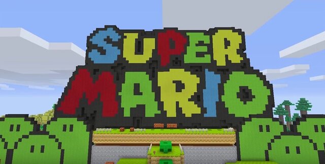 Wii U『マインクラフト』スーパーマリオDLCが海外向けに発表！スキンを無料配信