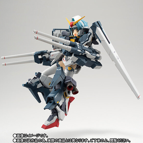 ガンダムmk Ii エゥーゴ仕様 の美少女フィギュア予約開始 フルアーマーガンダムmk Ii とも連動 5枚目の写真 画像 インサイド