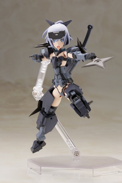 「フレームアームズ・ガール 迅雷 Indigo Ver.」10月発売…島田フミカネが轟雷を改造