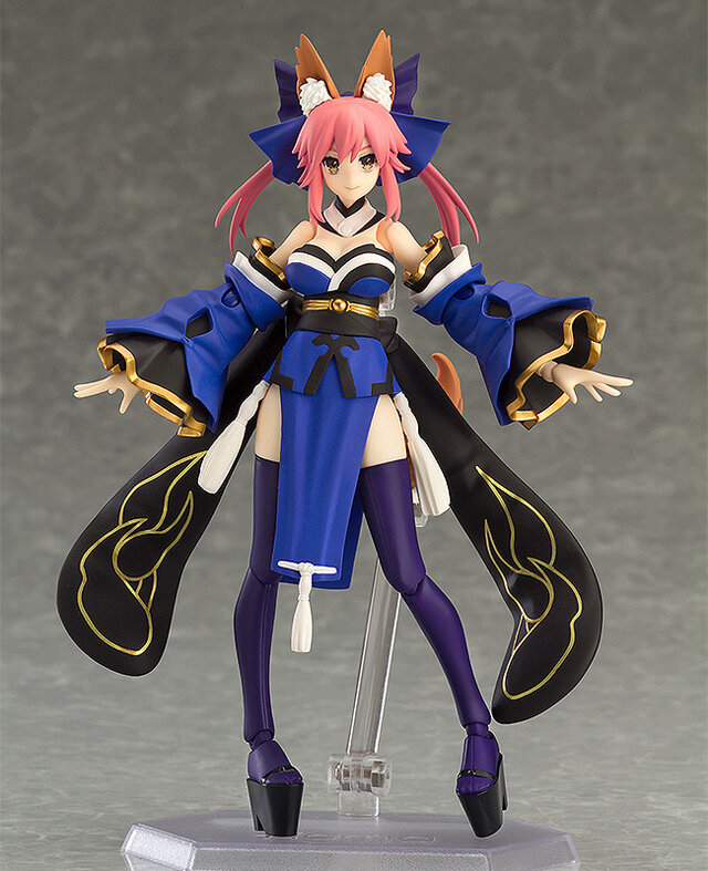 『Fate/EXTRA』より「figma キャスター」10月発売、“符”や“水天日光天照八野鎮石”なども付属