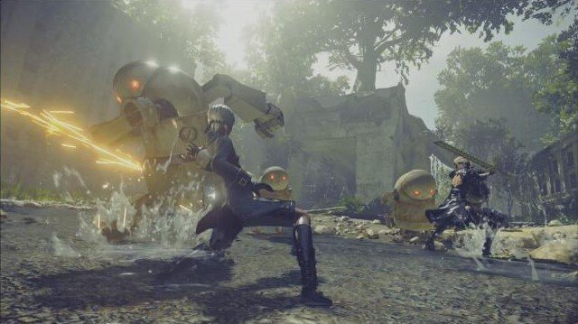 『ニーア オートマタ』E3 2016新情報まとめ！ロックオン機能やジャスト回避、格闘武器など…ボスバトル映像も
