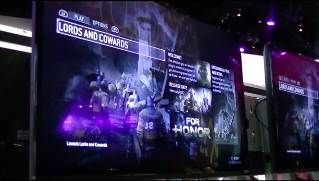 【E3 2016】『For Honor』プレイデモ―武器の重さが伝わる本格剣戟アクション
