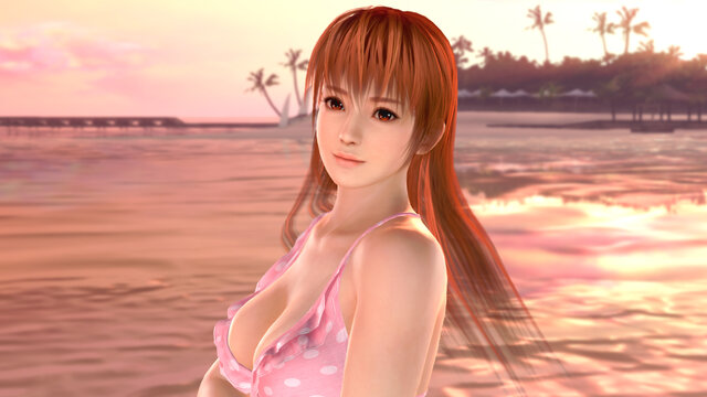 『DOA Xtreme 3』女の子の視線を独占する「どきどきアテンション」配信！謎フィギュア から発する音で気を引き、最高のシャッターチャンスを生みだす